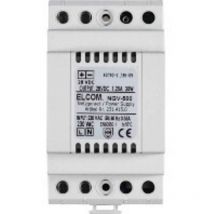 Elcom NGV-500 Netzgerät für Video-Türsprechanlage 1250 mA IP20 3TE DIN-Schienen-Montage