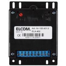 Elcom ELA-402 Türlautsprecher Einbau-Türelektronik schwarz Höhe 99 mm Breite 75 mm Tiefe 27 mm