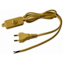 Cordon HO3vvh2f 1m50 inter fiche or blister - Electraline