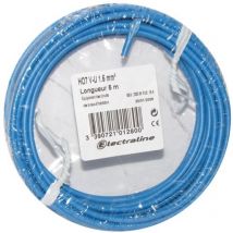 Câble d'installation H07V-U 25 m 1.5mm² bleu avec isolant en pvc - fils & câbles - 60101018B