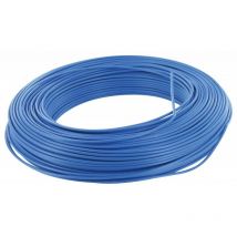 Câble h07vu 1x1.5 10m bleu couronne 60101015b - Electraline