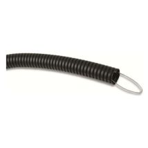 Schlauch mit drahtabzieher durchmesser 25mm 10 meter schwarz - 60609 - Electraline