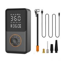 Jalleria - Electric Air Pump, Electric Air Pump with 10000 mAh Battery, 150 psi Portable Mini Compressor with Pressure Gauge, Bicycle Pump Electric