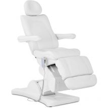 Electric Beauty Bed Massage Table Cosmetics Salon Bed 67-111.5cm 150kg White