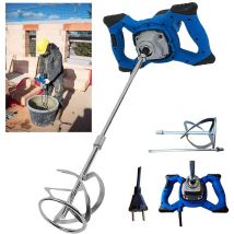 Day Plus - Electric Cement Paddle Mixer 3000W Portable Concrete Mortar Mixing Machine M14