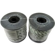 Fensecure - Electric Fence Rope Poly Fencing 6MM x 200M Rolls x2 (Electrified Polyrope Horse White Green)