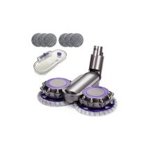 Jalleria - Electric Floor Head for Dyson V6 Animal V6 Fluffy DC58 DC59 DC61 DC62 DC74 Vacuum Cleaner Parts Wet Dry Mop Head