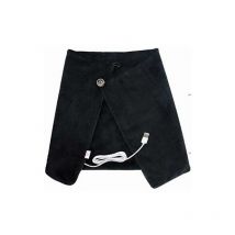 Electric Heated Shawl Heated Blanket Breathable Cushion USB Heated Shawl Unisex for Shoulder Knees Belly Pain Relief Black M