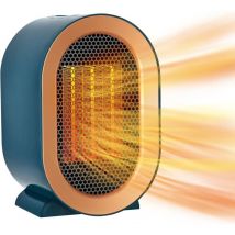 Mumu - Electric Heater, Fan Heater for Home, Energy Saving, Low Noise, Mini Ceramic Heater with 2 Heat Settings, Overheat and Tip-over Protection,