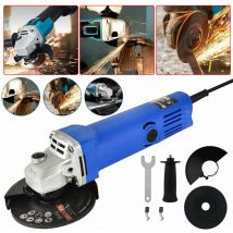 Briefness - Electric Angle Grinder Sander Wood Cutting Grinding 6 Discs Auxiliary Handle