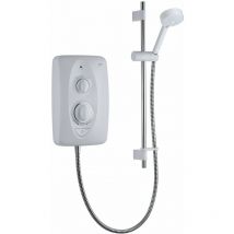 Mira Showers - Kohler Mira – doccia elettrica 10,8 kw avviamento cromato, bianco, 1.1788.010