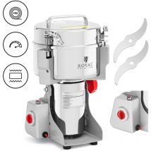 Electric spice grinder - 2000 g - 21 x 9.5 cm - 3400 W - Royal Catering Electric