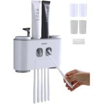 Electric Toothbrush Holder for Children and Adults - Gray - Grey