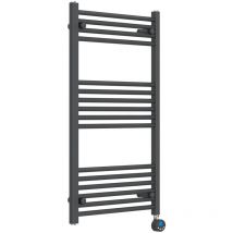 Electric Towel Radiator - Anthracite Grey - 1000 mm x 600 mm