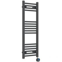 Lux Heat - Electric Towel Radiator - Anthracite Grey - 1000 mm x 400 mm