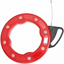 Electrician Wire Puller Needle Grommet Fiberglass Professional Cable Puller Flexible Glider Portable Swivel Fish Tape Reel Conduit Pulling Wire