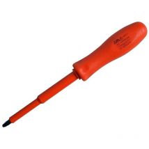 International Paints - itl Insulated Tools Ltd Electricians Screwdriver, No.2 Pozi Tip, 100mm Blade