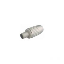 Abgeschirmte Koaxial-antennenbuchse Für Tv. Farbe Metallic 10.534/met 8430552069347 - Electro Dh