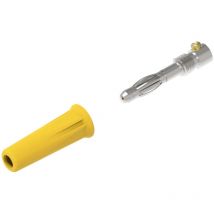 Electro PJP 1060-C-CD1-J Büschelstecker Stecker, gerade Stift-Ø: 4 mm Gelb 1 St.