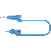 2117-CD1-100Bl Messleitung Bananenstecker Bananenstecker 1.00 m Blau 1 St. - Electro Pjp