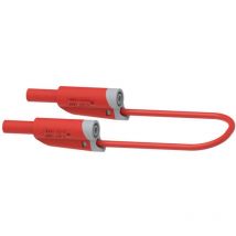 2710-IEC-CD1-200R Cordon de mesure Banane mâle 4 mm Banane mâle 4 mm 2.00 m rouge 1 pc(s) - Electro Pjp