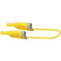 2710-IEC-CD1-50J Cavo di misura Spina a banana 4 mm Spina a banana 4 mm 50 cm Giallo 1 pz. - Electro Pjp