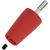 3300-IEC-CD1-R Adapter-Buchse gerade Stift-Ø: 4 mm Rot 1 St. - Electro Pjp