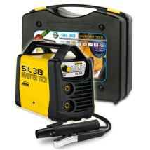 Poste à souder MMA – Inverter Sil 313 230/50-60 – Procédé de soudage, Support de soudure, Intensité courant, Tension électrique, Réglage d'intensité, 