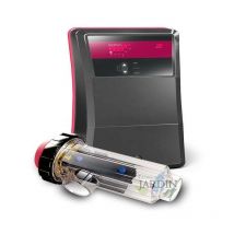 Chlorinateur par électrolyse au sel + Contrôleur de pH + Pompe de Dosage, piscines jusqu'à 80 m3