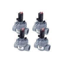 Irritrol - Lot de 4 Électrovanne d'arrosage 1'' 9V 2400MT, pour les programmateurs à piles