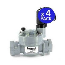 Irritrol - Lot de 4 Électrovanne d'arrosage 2500MT 1'' 24V, pour les programmeurs électriques