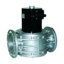 Electrovanne de coupure de gaz à réarmement automatique, pression 360 mbar, taille DN125 PN16, longueur 480 mm