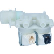 Indesit – Electrovanne double 2 voies 90° pour lave-linge – C00110333, 482000022813