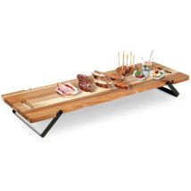 Elegant collapsible serving tray in acacia wood 88325742 88325742 88325742 88325742 88325742