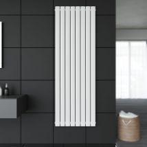 Sonni - Design Flach Heizkörper 1800 x 616 mm Weiß Badheizkörper Einlagig Heizkoerper Vertikal Paneelheizkörper
