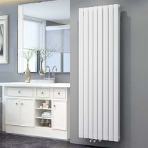 Elegant - Design Heizkörper Flachheizkörper Weiß 1800x616mm Vertikal Doppellagig