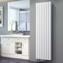 Elegant - Design Heizkörper Flachheizkörper Weiß 1800x539mm Vertikal Doppellagig