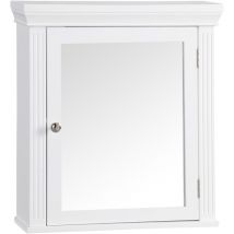 Teamson Home - Stratford Mueble De Baño De Madera Con Espejo Blanco 6544