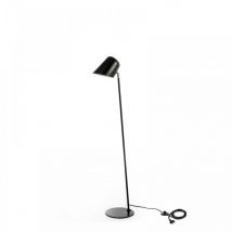 Iperbriko - légante lampe de sol en métal noir mat, dimensions 25cm x 25cm x 130cm