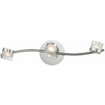 COB LED 9 Watt Decken Strahler Spot beweglich Beleuchtung ALU Glas Leuchte 761020-3