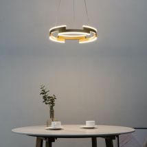 Elegante LED-Hängeleuchte Goldring - Ola