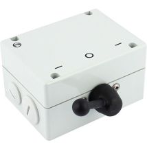 Isogekapselter Wendeschalter V2N W-LT8/2-G-MSX – 400V/AC – 7,5kW – 11kW – 25A – 91x121x68mm