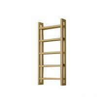 Goldener elektrischer Handtuchtrockner, 1380 mm hoch und 500 mm breit - 800 Watt - STA1380/500E1BRA