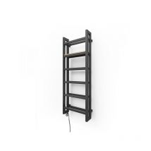 Heizkörper elektrobetrieb schwarz 920mm Höhe 300mm Breit - 300 Watt - STA920/300E1N