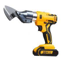Tilswall - Elektrische 20-V-Akku-Blechschere, zwei Geschwindigkeiten, 400 oder 1400 U/min, wiederaufladbare Lithium-Blechschere für Metall, Blech,