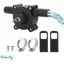 Missdong - Elektrische Bohrpumpe, Wasserpumpe Mini-Hand-Bohrpumpe Tragbare selbstansaugende Pumpe Bohrpumpe Kleine Haushaltswasserpumpe für den