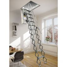 Echelle escamotable électrique - Trappe de 100x70cm - ACI-THE325G/100X70
