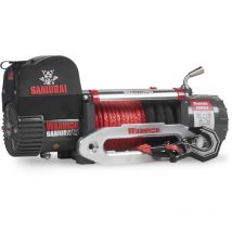 Elektrische Seilwinde Warrior Samurai Gen2 3,6 t 12V Kunststoffseil IP68