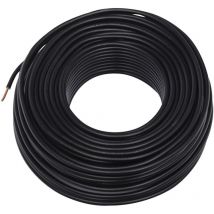 Elektrokabel HO7V-U 2,5mm2 Schwarz - 25m