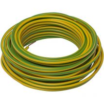 Elektrokabel HO7V-U 1,5 mm2 gelb 10 m
